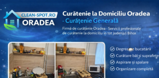 Curățenie la Domiciliu Oradea | Curățenie Generală | Clean-Spot